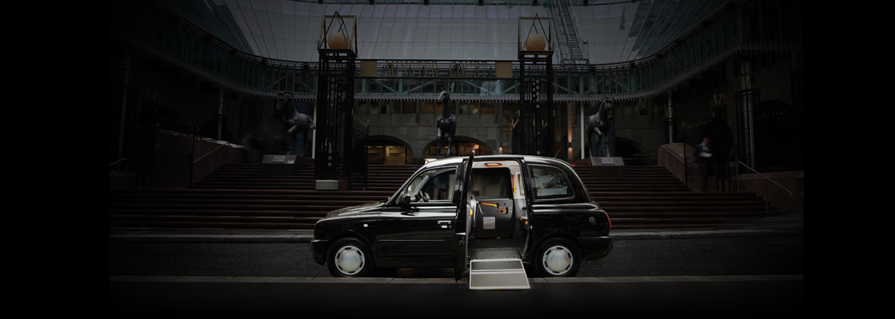 London taxi cab